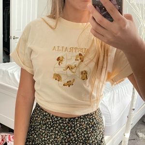 Vintage Australia embriodered T-shirt